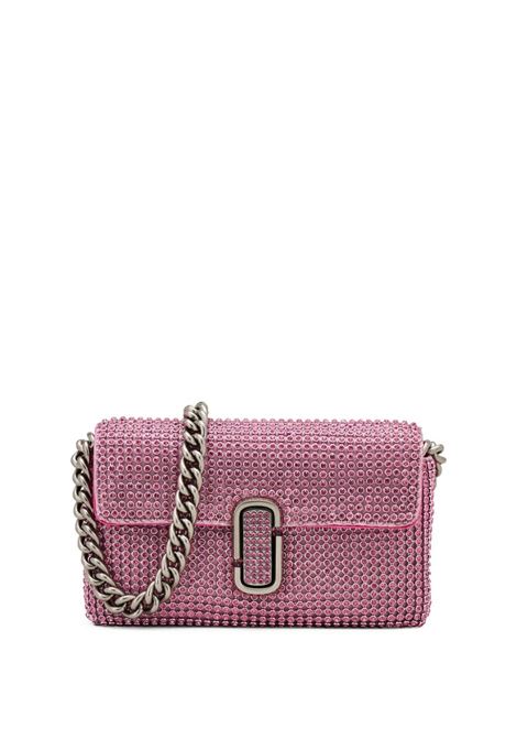 Borsa a spalla con cristalli in rosa - donna MARC JACOBS | H912M06RE22666